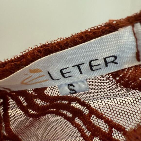 Red Lace Beach Dress Women’s | Boho Loose Fit Long Dress | Vacation Holiday - Picture 3 of 3